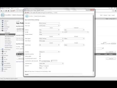 How To Block Web Browsers Like (IE, Google Chrome, Firefox, Etc) Using Application Firewall Feature