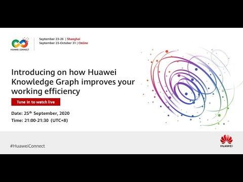 Introducing On How Huawei Knowledge Graph Improves Your Working Efficiency