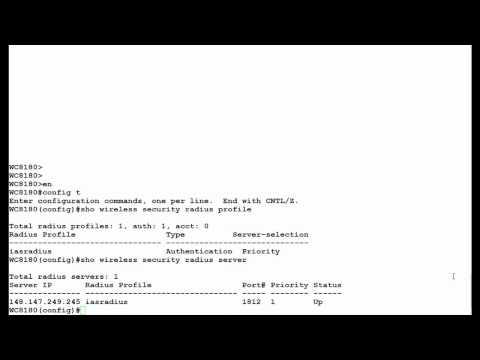 How To Display RADIUS Profile In Avaya WLAN 8100 Wireless Controller From CLI