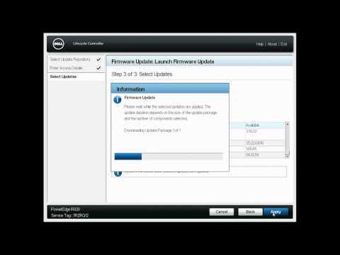 Lifecycle Controller Power Supply Unit Firmware Update