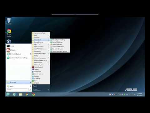 Classic Shell To Get Start Menu In Windows 8