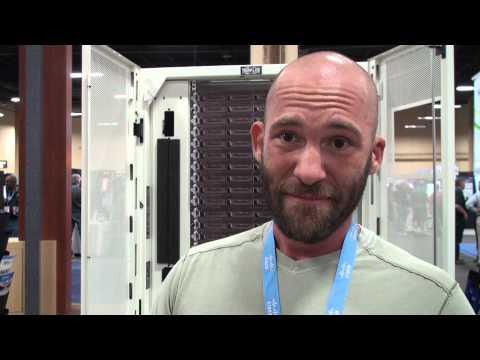 Tripp Lite Custom Server Racks - InterOp 2013 Booth Crawl