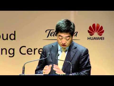 Telefonica & Huawei Telco Cloud MoU Ceremony