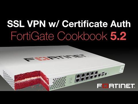 Cookbook - SSL VPN W/ Certificate Auth (5.2)