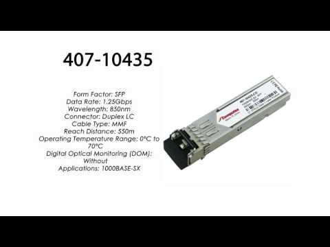 407-10435  |  Dell Compatible 1000Base-SX SFP 850nm 550m
