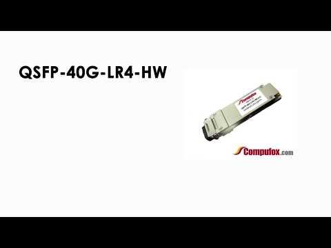 QSFP-40G-LR4-HW  |  Huawei Compatible QSFP+ 40GBASE-LR4 SMF 1310nm 10km