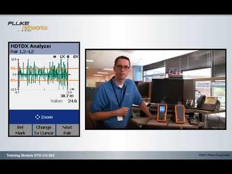 Cable Causes A NEXT Failure (DTX CU 202) - By Fluke Networks