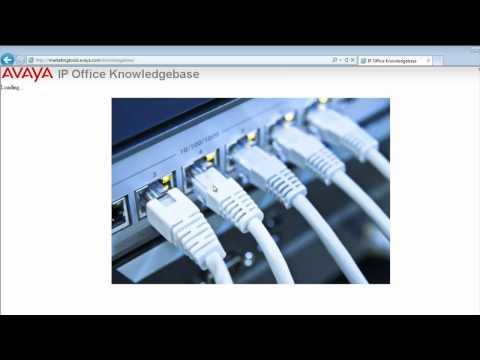 Avaya IP Office Online Knowledge Base