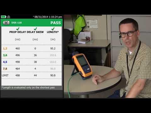 DSX 5000 CableAnalyzer   10% Length Rule: By Fluke Networks