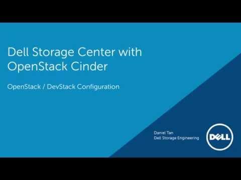 Dell Storage Center With OpenStack Cinder