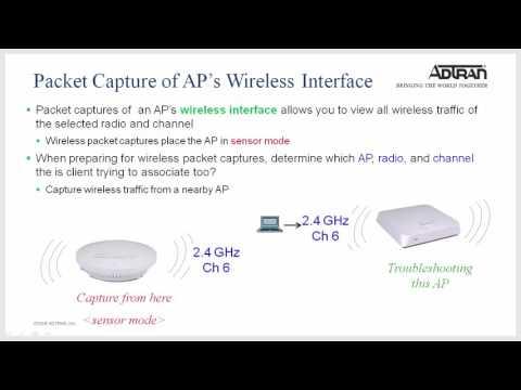 ADTRAN Bluesocket - VWLAN AP Packet Capture