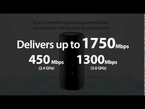 D-Link Wireless AC1750 Dual Band Gigabit Cloud Router (DIR-868L)