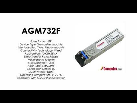 AGM732F  |  Netgear Compatible 1000BASE-LX 1310nm 10km SFP