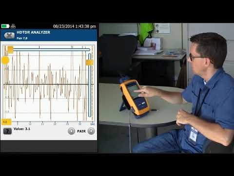 DSX 5000 CableAnalyzer Return Loss Fails Due To Cable Example 2: By Fluke Networks