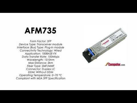 AFM735  |  Netgear Compatible 100Base-FX 1310nm 2km SFP