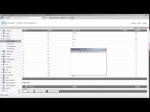 UTM - How To Configure VLAN Trunks For Extending Networks To PortShield Groups On SonicOS 6.2 And Ab