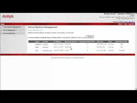 How To Install Authentication File On Avaya Aura Messaging