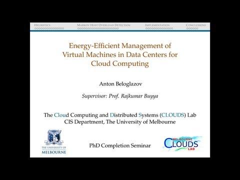 Energy-Efﬁcient Management Of Virtual Machines In Data Centers For Cloud Computing