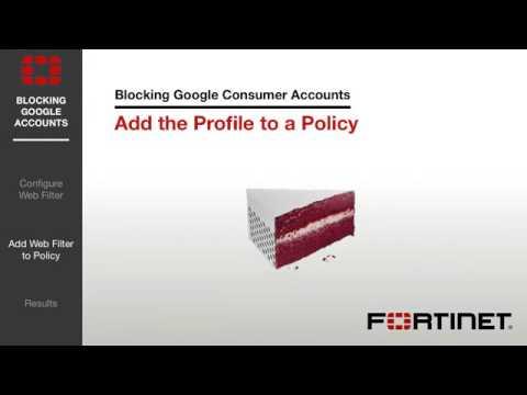 FortiGate Cookbook   Blocking Google Accounts 5 2