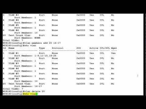How To Configure VLAN In Avaya WLAN 8100 Wireless Controller From The CLI