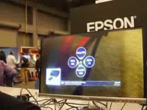 #SXSW14 Epson Moverio Smart Glasses Demo