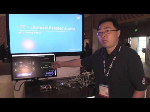 #Globecom: Intel LAA Carrier Aggregation Demo