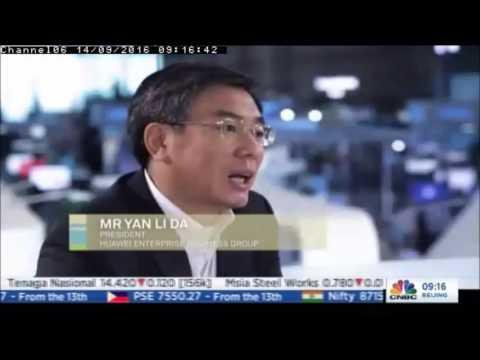 CNBC Inteviewed Yan Lida During Huawei CONNECT 2016