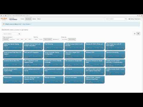 Aruba Controller Startup Configuration Using Aruba Solution Exchange (ASE)