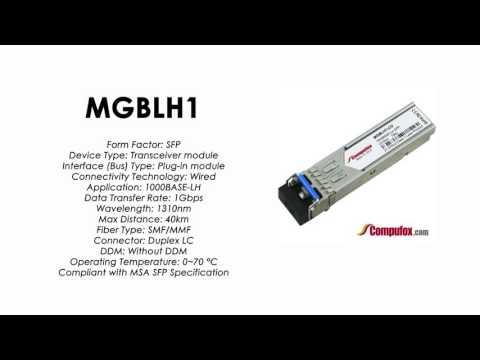 MGBLH1  |  Linksys/Cisco Compatible 1000Base-LH 1310nm 40km SFP