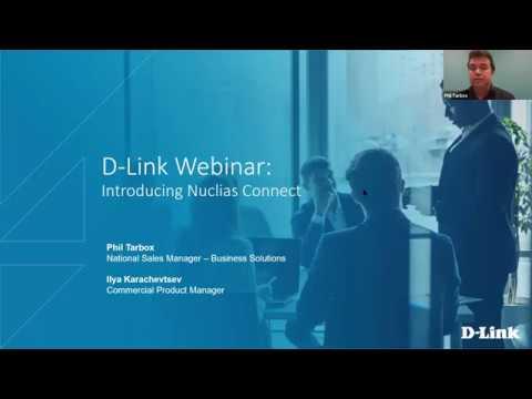 Webinar: D-Link Nuclias Connect Network Management Solution - June, 2020