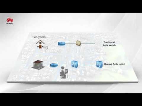SDN Using Huawei's Unique Protocol Oblivious Forwarding POF Technology