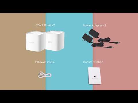 Getting Started: COVR-1102 AC1200 Dual-Band Seamless Mesh Wi-Fi System Setup
