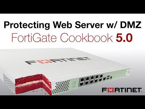 FortiGate Cookbook - Protecting A Web Server With DMZ (5.0)