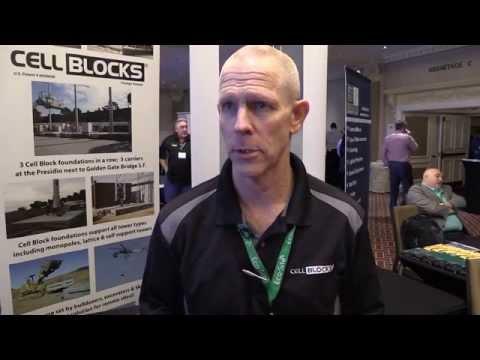 South Wireless Summit: Cell Blocks Explains Precast Tower Foundation System