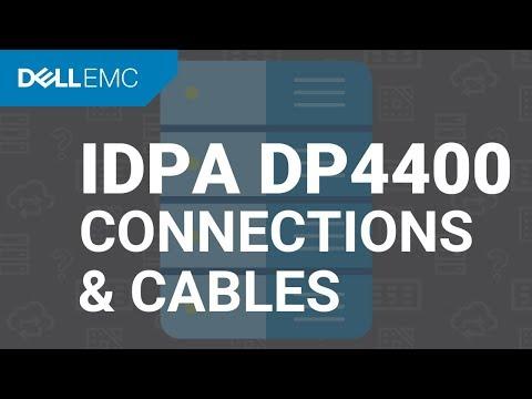 Dell EMC IDPA DP4400 - Network Connections & Cables