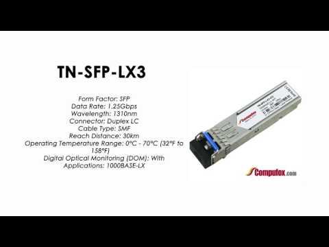 TN-SFP-LX3  |  Transition Compatible 1000BASE-LX SFP 1310nm SMF 30km