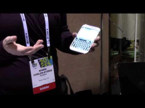 CES 2014: Synaptics Touch Technologies Demonstrated By Niamh Conlon Storie