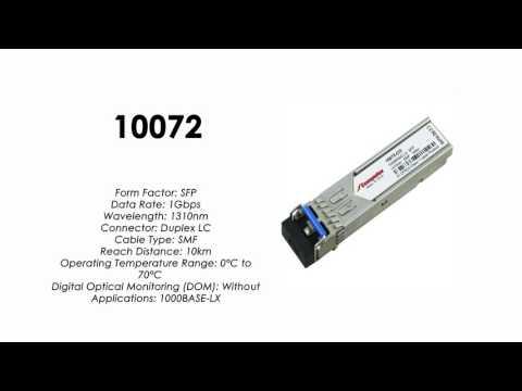 10072  |  Extreme Networks Compatible 1000BASE-LX SFP 1310nm 10km (10-Pack)