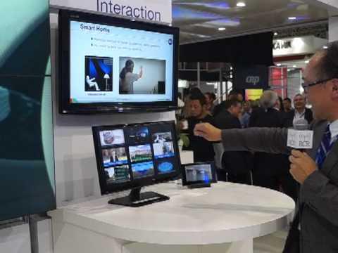 2012 Futurecom: NEC Showcases Futuristic Public Display Data Interaction Technology