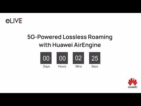 5G Powered Lossless Roaming With Huawei AirEngine Wi Fi 6