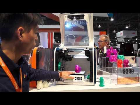 #CES2015: XYZprinting Demos Da Vinci Junior 3D Printer