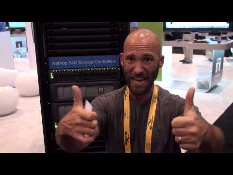 NetApp SANs And NAS At Cisco Live 2013