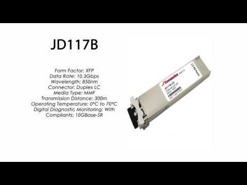 JD117B | HP Compatible 10GBase-SR 850nm 300m XFP