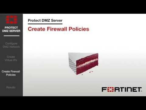 FortiGate Cookbook   Protect Web Server DMZ 5 2