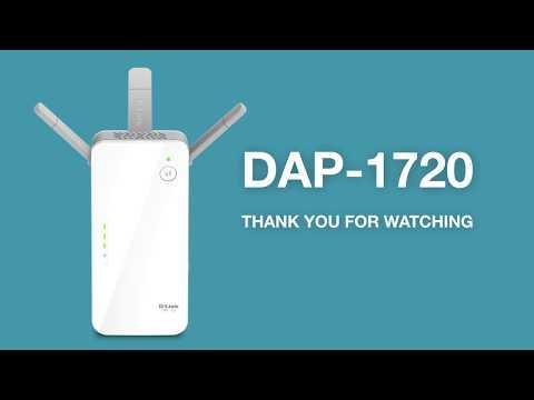 How To Set Up The AC1750 Wi-Fi Range Extender (DAP-1720)