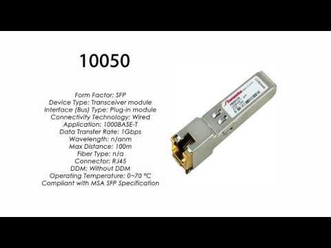 10050  |  Extreme Networks Compatible 1000BASE-TX SFP RJ45 100m