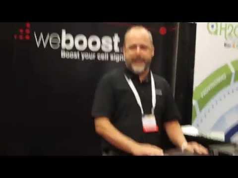 #CCAExpo: WeBoost Cell Signal Boosters
