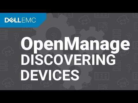 Discovering Dell EMC Devices In Dell EMC OpenManage Enterprise Console