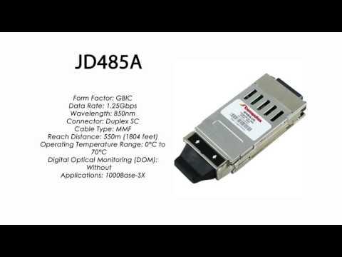 JD485A | HP Compatible 1000Base-SX 850nm 550m GBIC