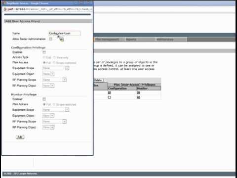 WLAN - Ringmaster User Access And Rights Learning Byte